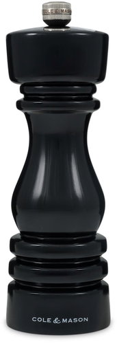 Cole&Mason London černý Gloss mlýnek na pepř 18 cm - Spice Grinder - Main image