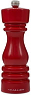 Cole&Mason London Red Gloss mlýnek na pepř 18 cm - Spice Grinder