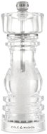 Cole&Mason London Acrylic mlýnek na sůl 18 cm - Spice Grinder
