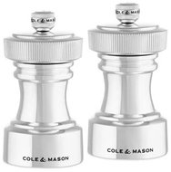 Cole&Mason Hoxton Stainless Steel Silver Plated Dárková sada 10,4 cm - Spice Grinder