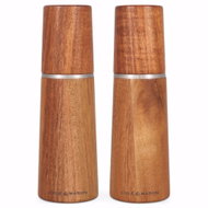 Cole&Mason Marlow Acacia Dárková sada mlýnků na sůl a pepř, bez náplně 18,5 cm - Spice Grinder