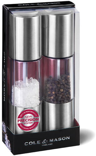 Cole & Mason Oslo Salt and Pepper Mill Gift Set 18.5cm Main image Cole & Mason Oslo Salt and Pepper Mill Gift Set 18.5cm - Spice Grinder - Main image
