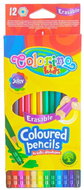 Colorino Crayons 6HR 12 pcs - Coloured Pencils