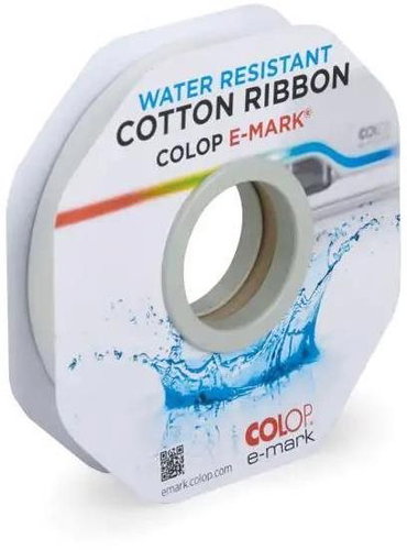 COLOP e-mark® cotton ribbon 15mm x 25m (for e-mark, GO) - Accessory Kit - Main image