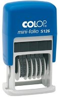COLOP S 126 Mini-Folio, číslovacia - Pečiatka