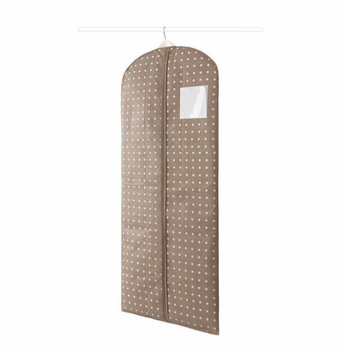 Compactor suit and short dress cover Rivoli 60 × 137 cm, brown - Clothing Garment bag - Main image