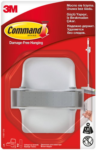 3M Command™ Broom Holder - Wall Mount - Main image