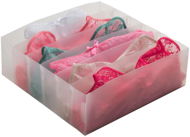 Compactor transparent underwear drawer organiser Optimo, 6 compartments - Drawer Organiser