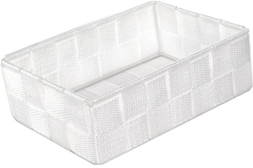Compactor Storage organizer for drawer TEX - basket M, 18 x 12 x 7 cm, white - Drawer Organiser - Main image