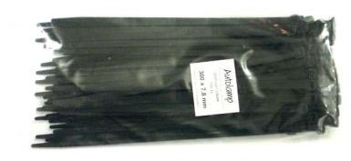 AUTOLAMP 300 × 7,8 black / 100 pcs - Kábelkötegelő - Fő fotó