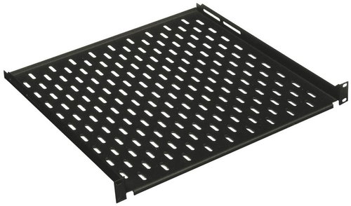 CONTEG DP-PT-550 - 19" shelf with supports, depth 550 mm - Shelf - Main image