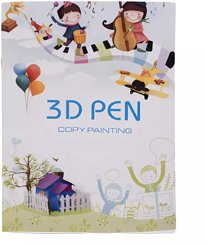 Maaleo 22734 Kniha se šablonami pro 3D pero, 40 vzorů - Kniha - Main image