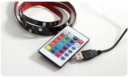 Alum Led lighting behind TV RGB - 3m - RGB Accessory - Main image