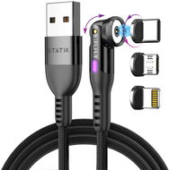 STATIK 360 2.0 Napájecí USB kabel 1,8 m s magnetickými koncovkami - Datový kabel