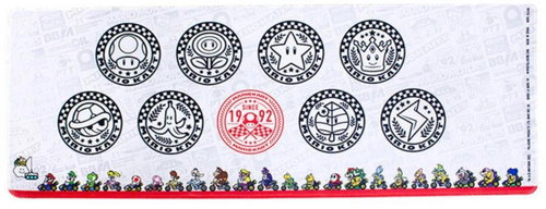 Super Mario: Mario Kart - game pad - Mouse Pad - Main image