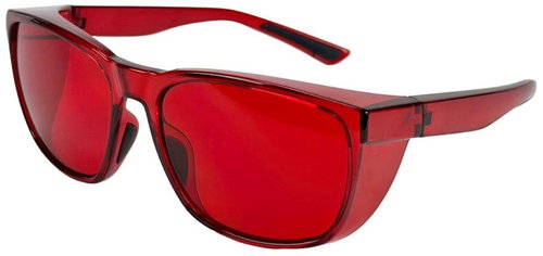 UVtech Sleep-4A blue light blocking glasses, red - Computer Glasses - Main image