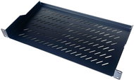 CTnet Shelf 19" REX with perforations 1U 250 mm, black - Shelf