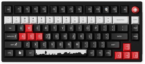 Bohemia Interactive DayZ x Keychron P1 HE Special Edition 75% US - Gaming Keyboard - Main image