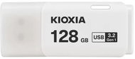 KIOXIA Flash disk Hayabusa USB 3.2, 128 GB, bílý - Flash Drive