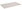 Mouse and keyboard table mat, cream 40 × 70 cm