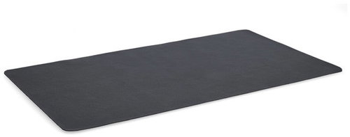 ZELLER Synthetic mouse and keyboard table mat, black 40 × 70 cm - Mouse Pad - Main image
