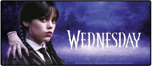 Wednesday: Characters - Gaming Desk Mat - Mouse Pad - Main image
