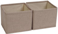 Compactor set of 2 organizers SANDY S 14 × 14 × 12 cm - Storage Box