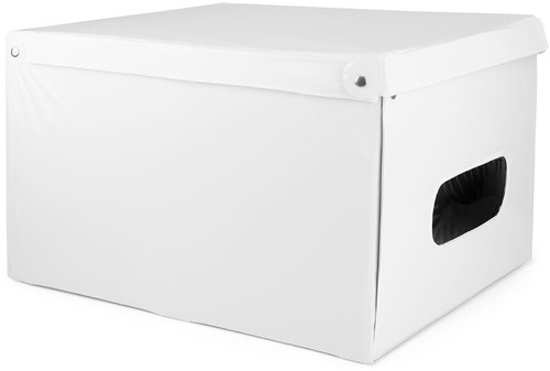 Compactor Folding storage box with lid SMART 5 white - Storage Box - Main image
