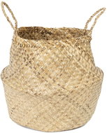 Compactor knitted storage basket Belly L, seagrass natural - Small Basket