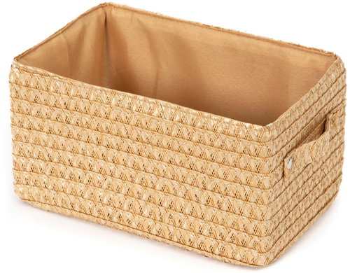 Compactor storage basket LILOU, beige - Storage Box - Main image