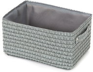 Compactor storage basket LILOU, grey - Storage Box