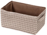 Compactor storage basket LILOU, Taupe grey-beige - Storage Box