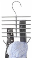 Vállfa Compactor Nyakkendő- és sáltartó vállfa - csúszásgátló bevonat, 16 × 0,7 × 24,7cm - Ramínko