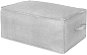 Kompaktor Aufbewahrungsbox für Bettdecken und Textilien Boston 50 x 70 x 30 cm, grau - Aufbewahrungsbox