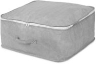 Compactor Textilný úložný box na odevy a prikrývky so zipsom Boston 46 × 46 × 20,5 cm - Úložný box