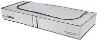 Compactor Alacsony tárolódoboz szövetből "My Friends"  108 x 45 x15 cm, szürke-fehér - Tároló doboz