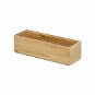 Compactor Aufbewahrungsbehälter Bamboo Box M - 22,5 x 7,5 x 6,5 cm - Besteckkasten für die Schublade