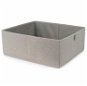 Compactor Aufbewahrungsbox Oxford 36 × 42 × 16,5 cm, Polyester, grau-beige - Aufbewahrungsbox
