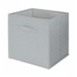 Compactor Skladací úložný box BOSTON do police a knižnice  31 × 31 × 31 cm, sivý - Úložný box