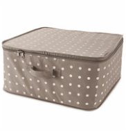 Compactor Textilaufbewahrungsbox für Kleidung und Decken mit Reißverschluss Rivoli 46 × 46 × 20,5 cm - Aufbewahrungsbox
