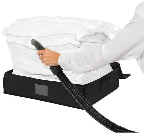 Compactor Black Edition vacuum storage box with reinforced sleeve L 145 litres, 50 × 65 × 15.5 cm - Storage Box - Main image