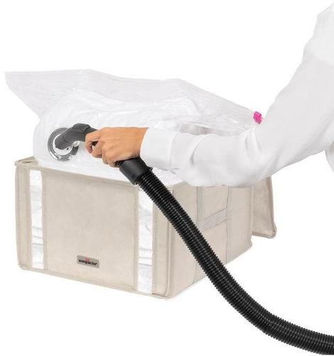 Compactor Life 2.0. vacuum storage box with sleeve M 125 litres, 42 × 40 × 25 cm - Storage Box - Main image