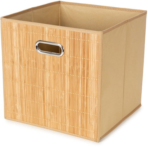 Compactor Anji Storage basket, bamboo with fabric L - Storage Basket - Main image