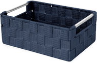 Compactor Storage basket with metal handles Tent, woven webbing, blue S - Storage Box