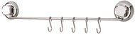 Compactor Bestlock Hanging bar for kitchen utensils - without drilling, 5 hooks, load capacity up to - Kitchen Holder