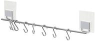Compactor Bestlock Magic Self-adhesive hanging kitchen bar, without drilling, 8 hooks - Kitchen Holder