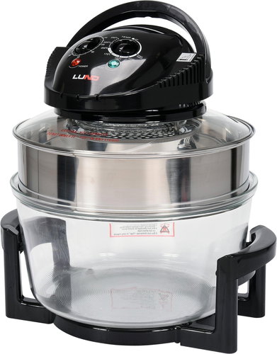 Lund Halogen oven 17L BLACK - Multifunction Pot - Main image