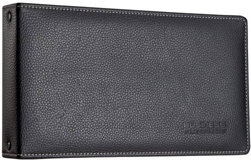 Comix Business card holder Comfort Plus 240 business cards A2102 black - Business Card Holder - Main image