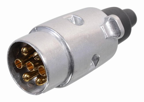 COMPASS Towing bracket plug 7 poles ALU - Towing Plug - Main image