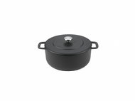 Combekk Cast iron Dutch oven 24 cm black/black (190124BL) - Pot